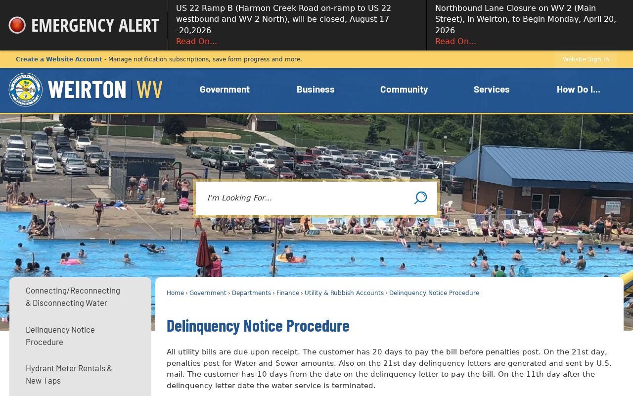 Weirton criminal records municipal court access page